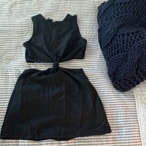 Cutout mini dress